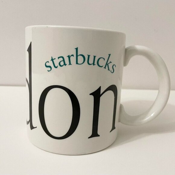 2002 Starbucks London City Mug Collector Series England Big Ben 20oz - Picture 13 of 16